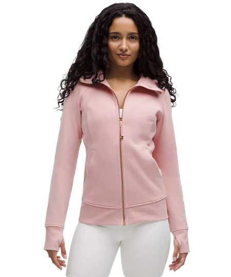 Lululemon Scuba Full-Zip Hoodie Pink Haze/Rose Gold