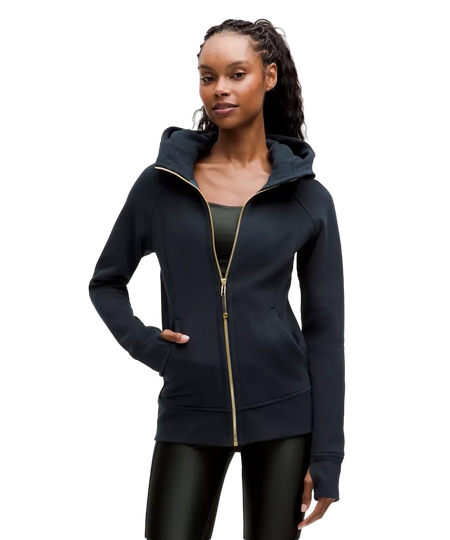 Lululemon Scuba Full-Zip Hoodie True Navy/Gold