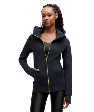 Lululemon Scuba Full-Zip Hoodie True Navy/Gold