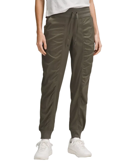 Lululemon Dance Studio Mid-Rise Jogger Full Length Army Green