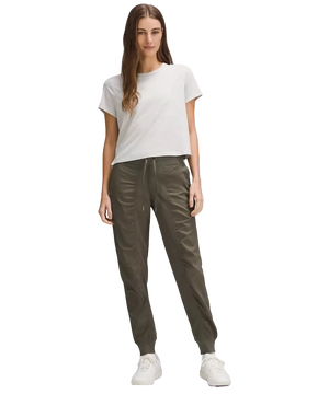 Lululemon Dance Studio Mid-Rise Jogger Full Length Army Green