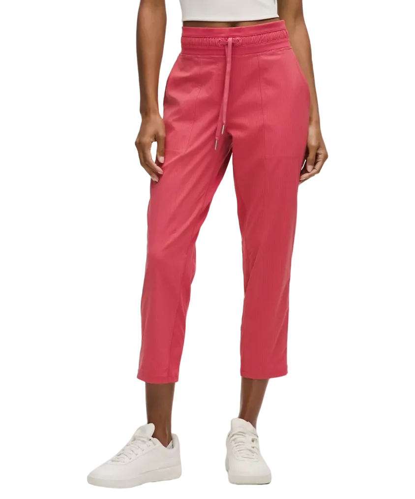 Lululemon Dance Studio Mid-Rise Cropped Pant Desert Red