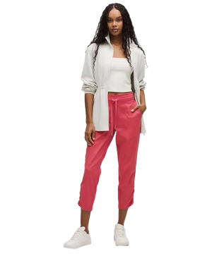 Lululemon Dance Studio Mid-Rise Cropped Pant Desert Red