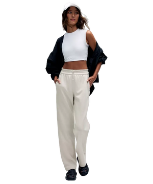 Lululemon Softstreme High-Rise Pant Shorts Bone