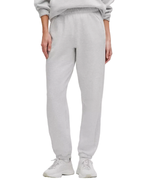 Lululemon Scuba Mid-Rise Oversized Jogger Regular Heathered Core Ultra Light Grey