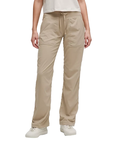 Lululemon Dance Studio Mid-Rise Pant Regular Sheer Oak