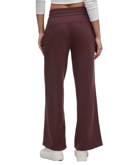 Lululemon Scuba Mid-Rise Wide-Leg Pant Goodnight Plum