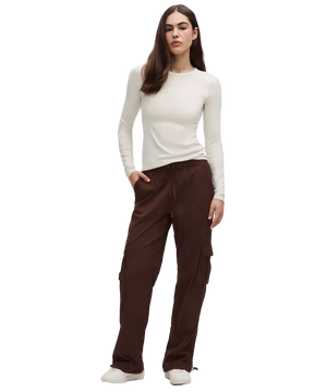 Lululemon Dance Studio Relaxed-Fit Mid-Rise Cargo Pant Lava Cake