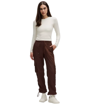 Lululemon Dance Studio Relaxed-Fit Mid-Rise Cargo Pant Lava Cake