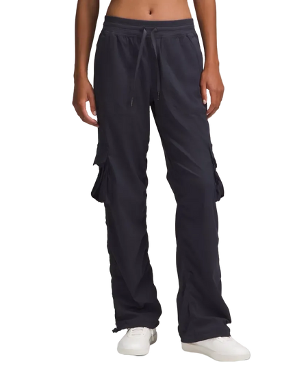 Lululemon Dance Studio Relaxed-Fit Mid-Rise Cargo Pant Black Night