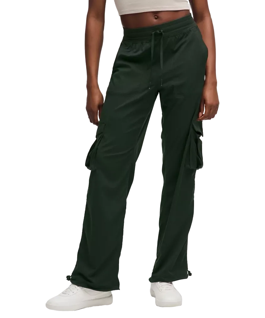 Lululemon Dance Studio Relaxed-Fit Mid-Rise Cargo Pant Rainforest Green