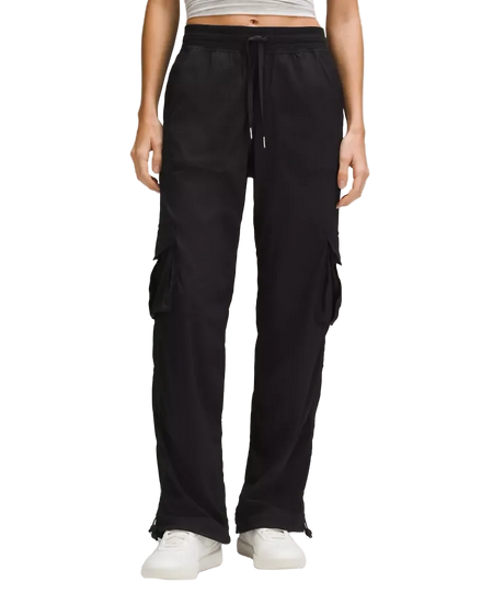 Lululemon Dance Studio Relaxed-Fit Mid-Rise Cargo Pant Black