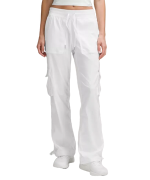 Lululemon Dance Studio Relaxed-Fit Mid-Rise Cargo Pant White