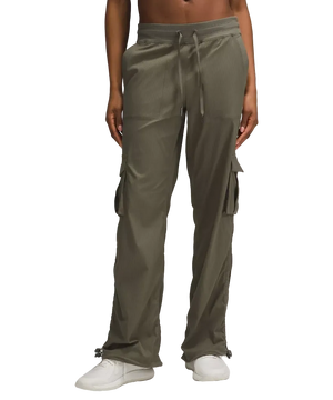 Lululemon Dance Studio Relaxed-Fit Mid-Rise Cargo Pant Army Green