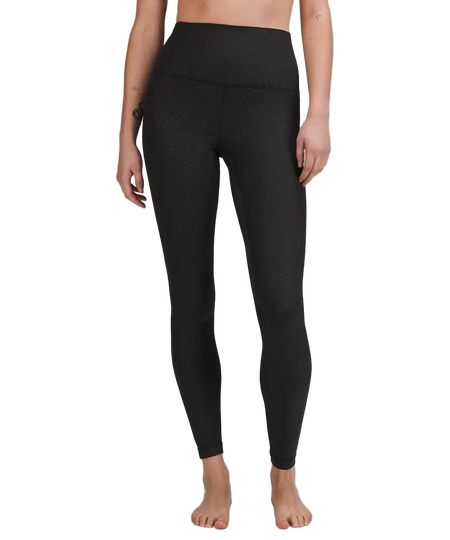Lululemon Align High-Rise Pant 28" Ripple Emboss Black