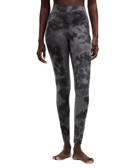 Lululemon Align High-Rise Pant 28" Diamond Dye Pitch Grey Graphite Grey