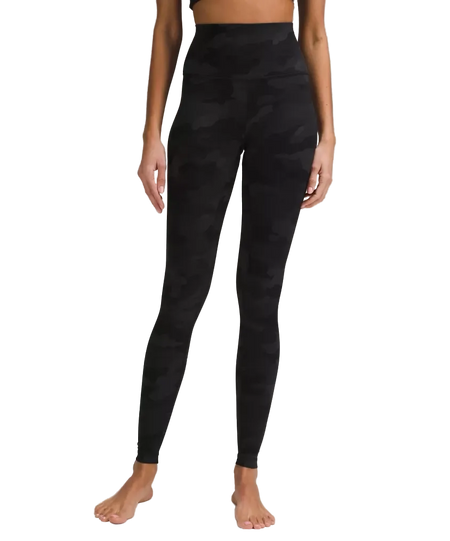 Lululemon Align High-Rise Pant 28" Heritage 365 Camo Deep Coal Multi