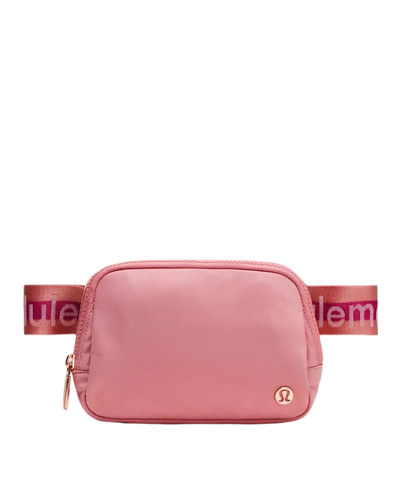 Lululemon Everywhere Belt Bag 1L Wordmark Deco Pink/Magenta Smoke/Pink Haze