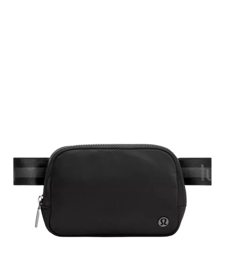 Lululemon Everywhere Belt Bag 1L Wordmark Black/Graphite Grey/Solar Grey