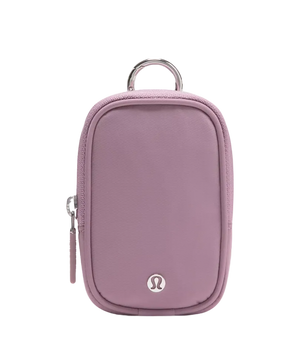 Lululemon Clippable Nano Pouch Lavender Lux