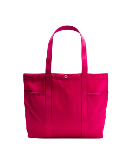 Lululemon Daily Multi-Pocket Tote Bag 20L Passionate/Ripened Raspberry
