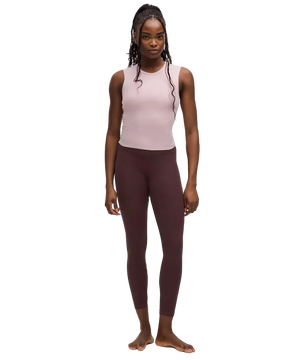 Lululemon Align™ High-Rise Ribbed Pant 25" Goodnight Plum
