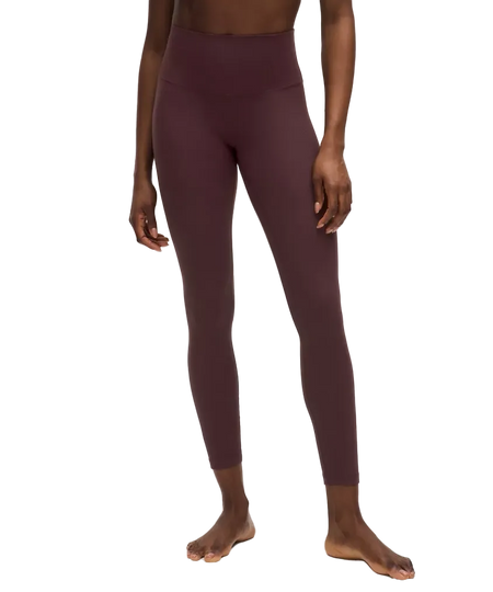 Lululemon Align™ High-Rise Ribbed Pant 25" Goodnight Plum