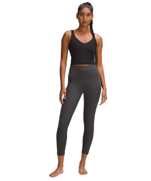 Lululemon Align™ High-Rise Ribbed Pant 25" Graphite Grey