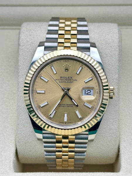 Rolex | Datejust | 126333 | Steel | 36 mm | Steel | Champagne | Automatic