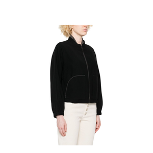 Technical Cady Blouson with Logo Embroidery