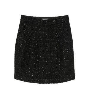 Wool Blend Mini Skirt