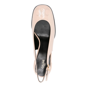 Lily Perforated Slingback in Patent