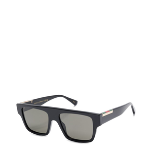 Rectangular Frame Sunglasses in Black