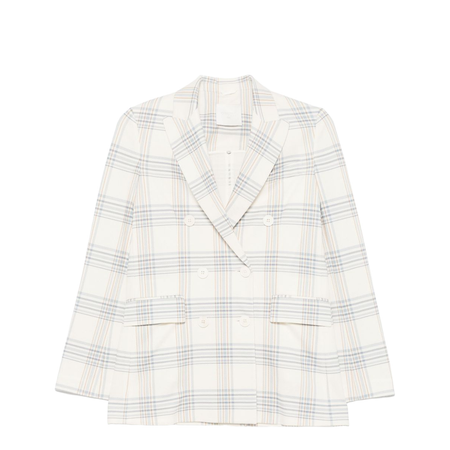 Cotton Double-Breasted Jacket