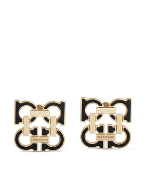 Four Gancini earrings
