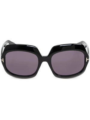 oversize-frame sunglasses