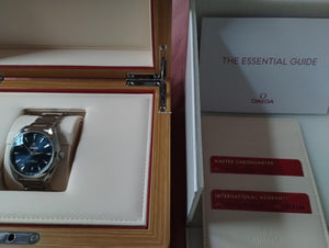 Omega Seamaster Aqua Terra150m Omega Seamaster Aqua Terra 150 M Summer Blue 41mm UNWORN. 2/26