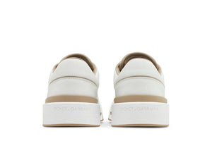 Dolce & Gabbana New Roma Low Bianco Taupe