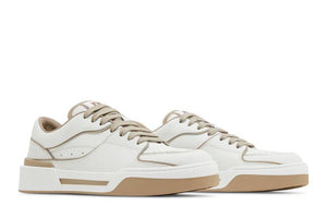 Dolce & Gabbana New Roma Low Bianco Taupe