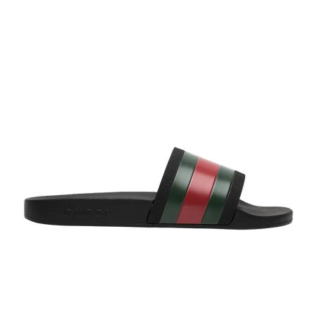 Gucci Pursuit '72 Rubber Slide Black