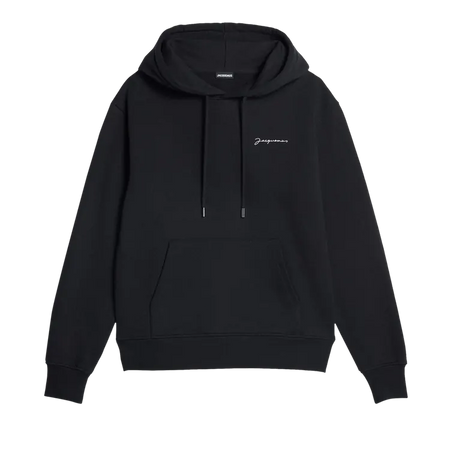Jacquemus Le Sweatshirt Brodé Dark Black