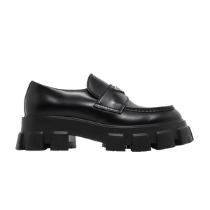 Prada Monolith Loafer Black