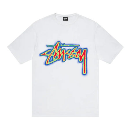 Stussy Thermal Stock T-Shirt White