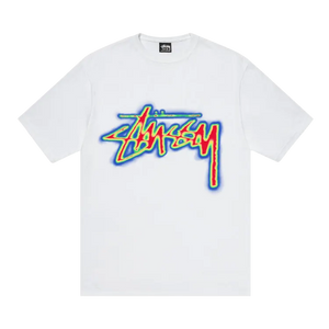 Stussy Thermal Stock T-Shirt White