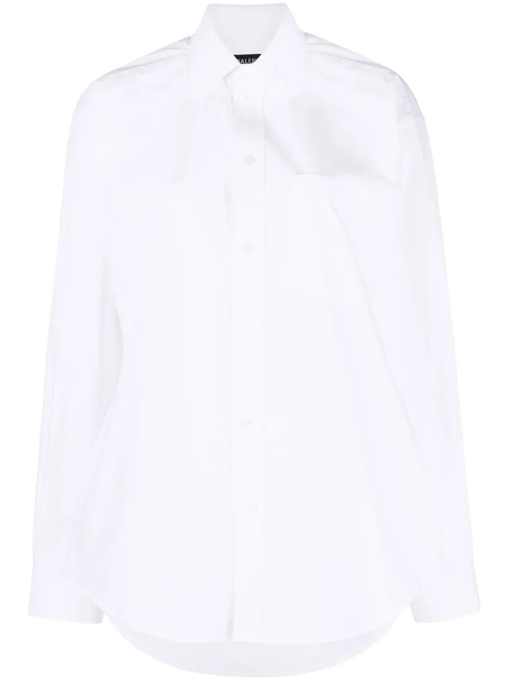 hourglass-shape long-sleeve shirt