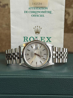Rolex | Datejust | 16234 | Steel | 36 mm | Steel | Silver | Automatic