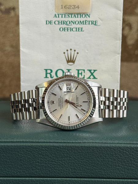 Rolex | Datejust | 16234 | Steel | 36 mm | Steel | Silver | Automatic