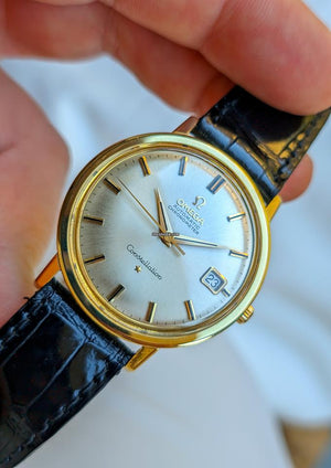 Omega Constellation Onix Dial Index Jumbo Gold 18kt 0.750 Jumbo 1962