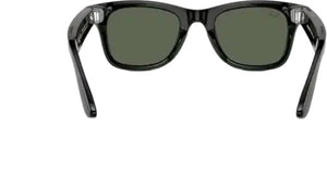 Ray Ban Meta Smart Glasses - Wayfarer Shiny Black G-15 Green Lenses