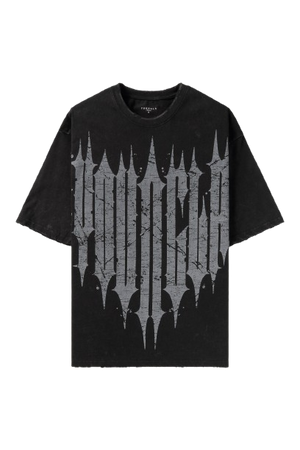 YOUNG LA 4156 Revenge Tees Black Wash